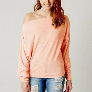 Free People Valenciaga off the shoulder pullover